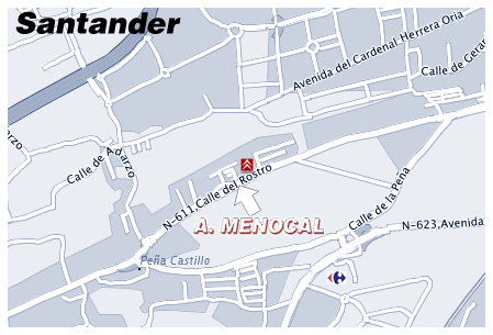 Mapa detallado de localización