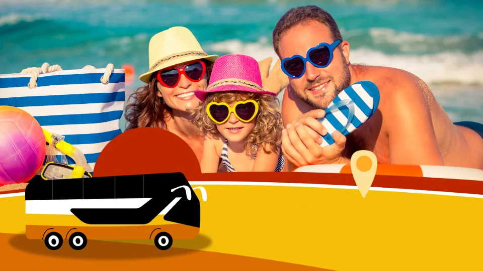 De la puerta de tu casa a la orilla del mar: La experiencia de viajar a la playa con Autobuses Menocal